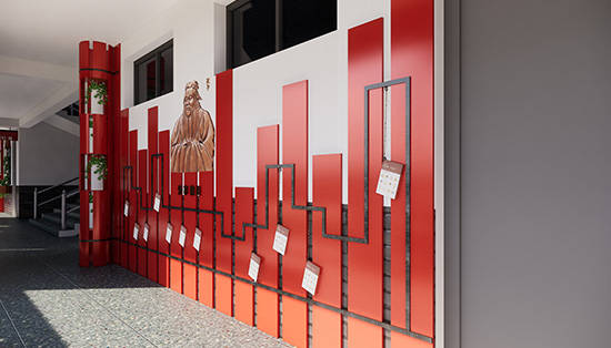 焦作学校校园文化墙设计公司